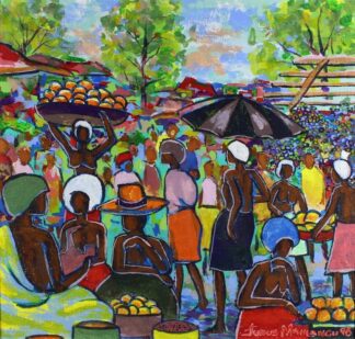 Pastel Sketch by Judus Mahlangu