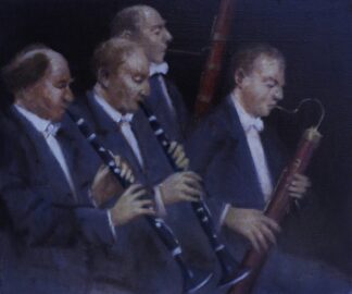 Oil On Board by Duggie du Toit