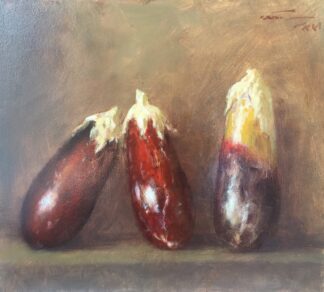 Oil On Board by Duggie du Toit