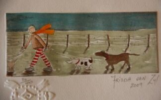 Etching by Frieda van Zyl