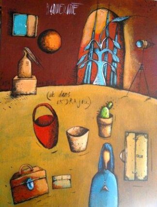 Acrylic Painting by Hanlie Kotze 