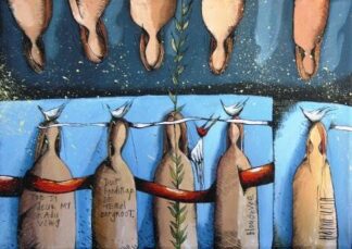 Acrylic Painting by Hanlie Kotze 