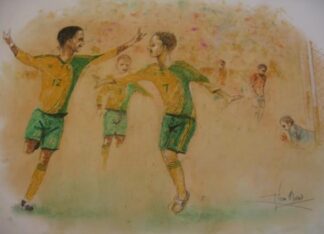 Mixed Medium by Jerry Lion Motau 