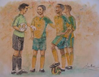 Mixed Medium by Jerry Lion Motau 