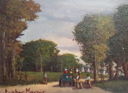 Acrylic Painting by Luther Marais