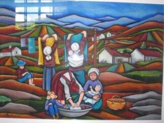 Oil and Pastel painting by Annette Poulton