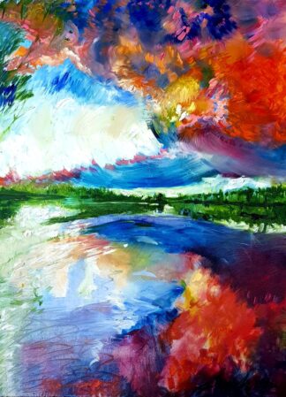 Oil on Canvas by Francoise Viglietti