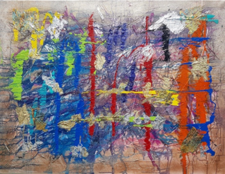 Acrylic on Canvas by Roelof Bezuidenhout