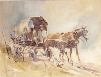 Oil Painting by Wallace Hulley 