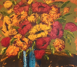 Still Life Acrylic Munro Size 100 x 100 cm