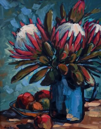 Oil On Canvas by Dante Ruben 50 x 40 cm