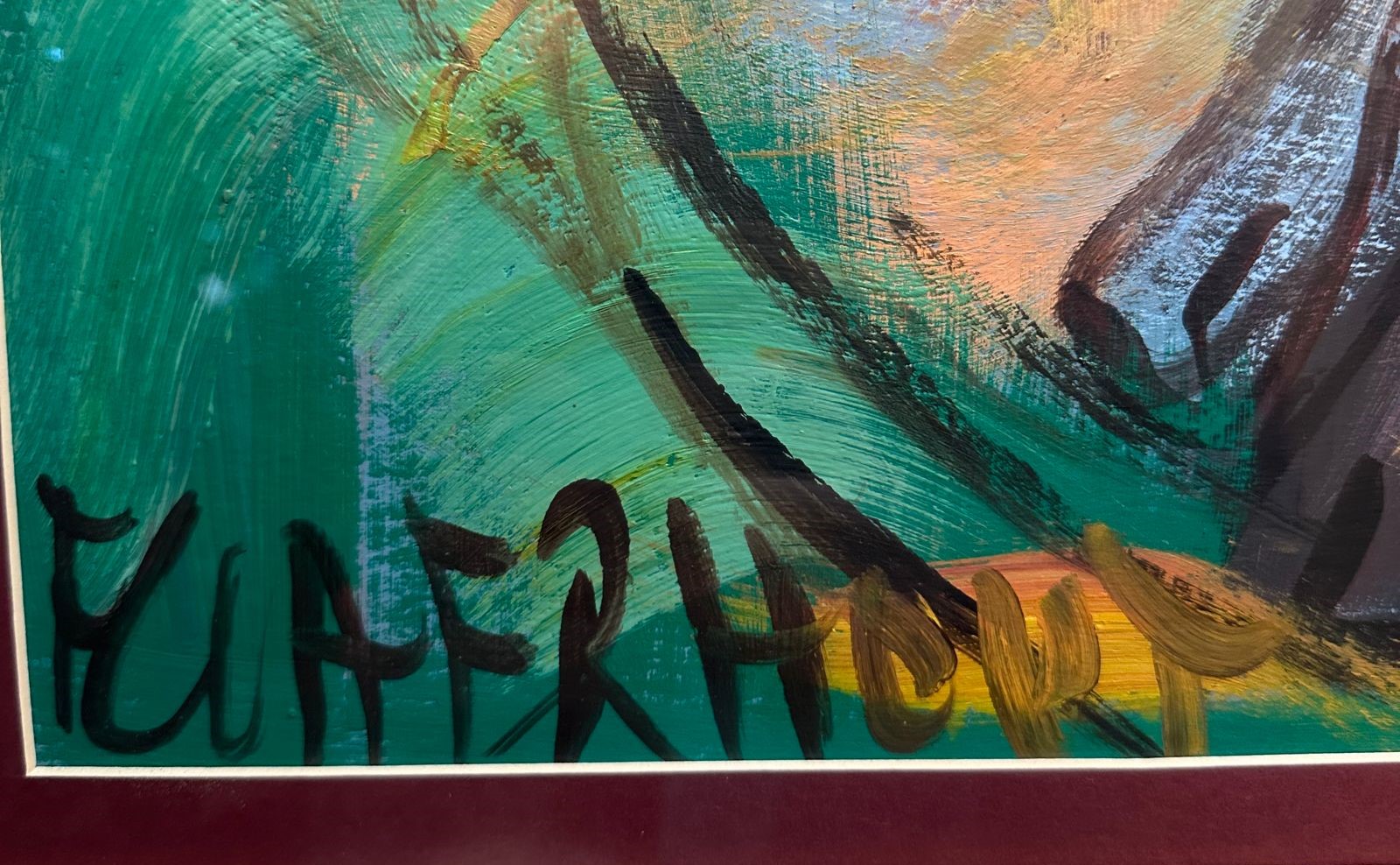 Oil Painting Frans Claerhout Size 60 x 90 cm - Image 3