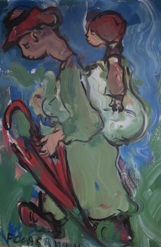 Oil Painting Frans Claerhout Size 61 X 91 cm