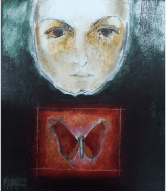 Impressionistic Portrait by Michael Heyns 