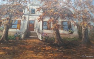 Oil on Canvas Painting by Carl van Niekerk 