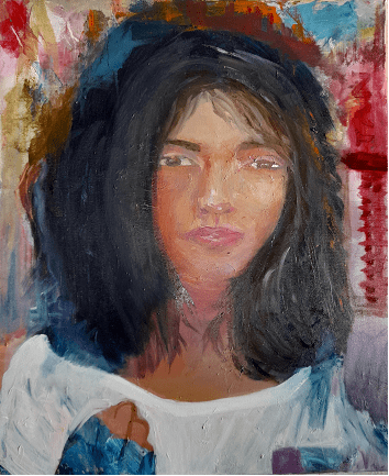 Oil Painting by Glodina van Zyl 1 Oil Painting by Glodina van Zyl