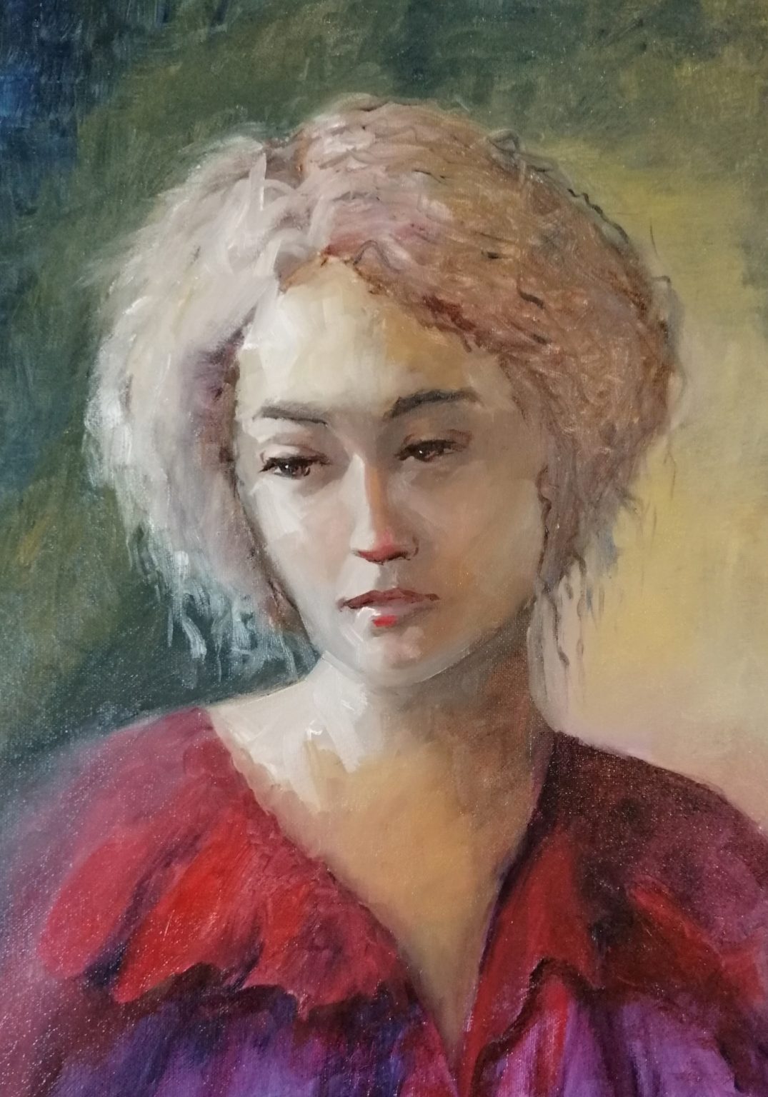 Portrait Oil Painting by Mattie Joubert - Art-Online