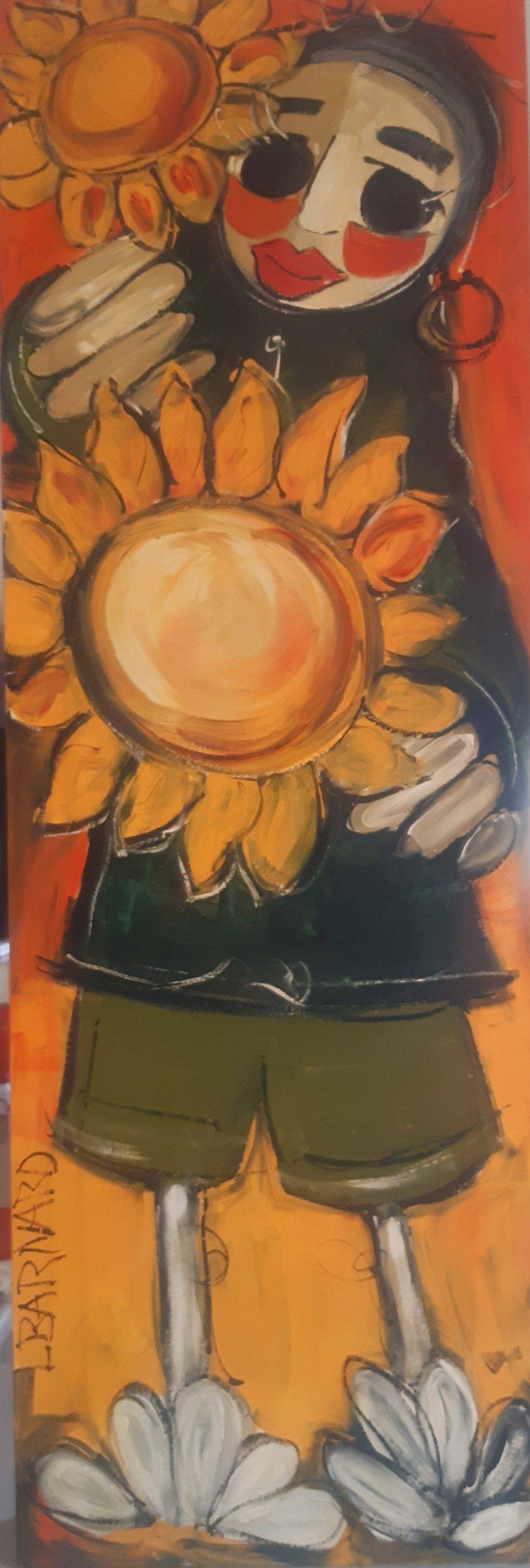 Large Oil Painting by Lynette Barnard