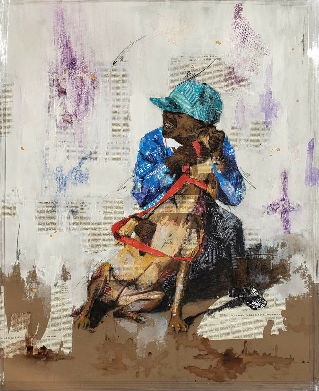 Comfort II Mixed Medium by Lucas Kumba 1 Comfort II Mixed Medium by Lucas Kumba