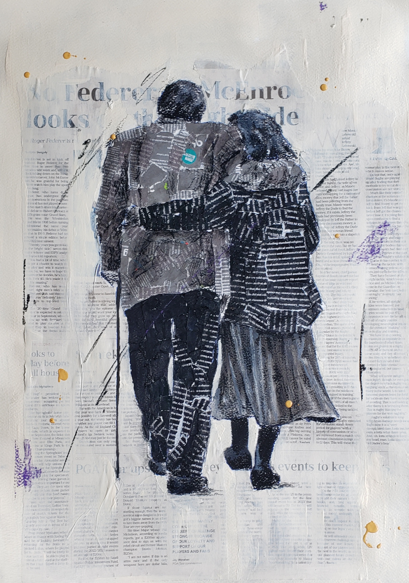 Month of Love Mixed-Medium by Lucas Kumba 1 Month of Love Mixed-Medium by Lucas Kumba