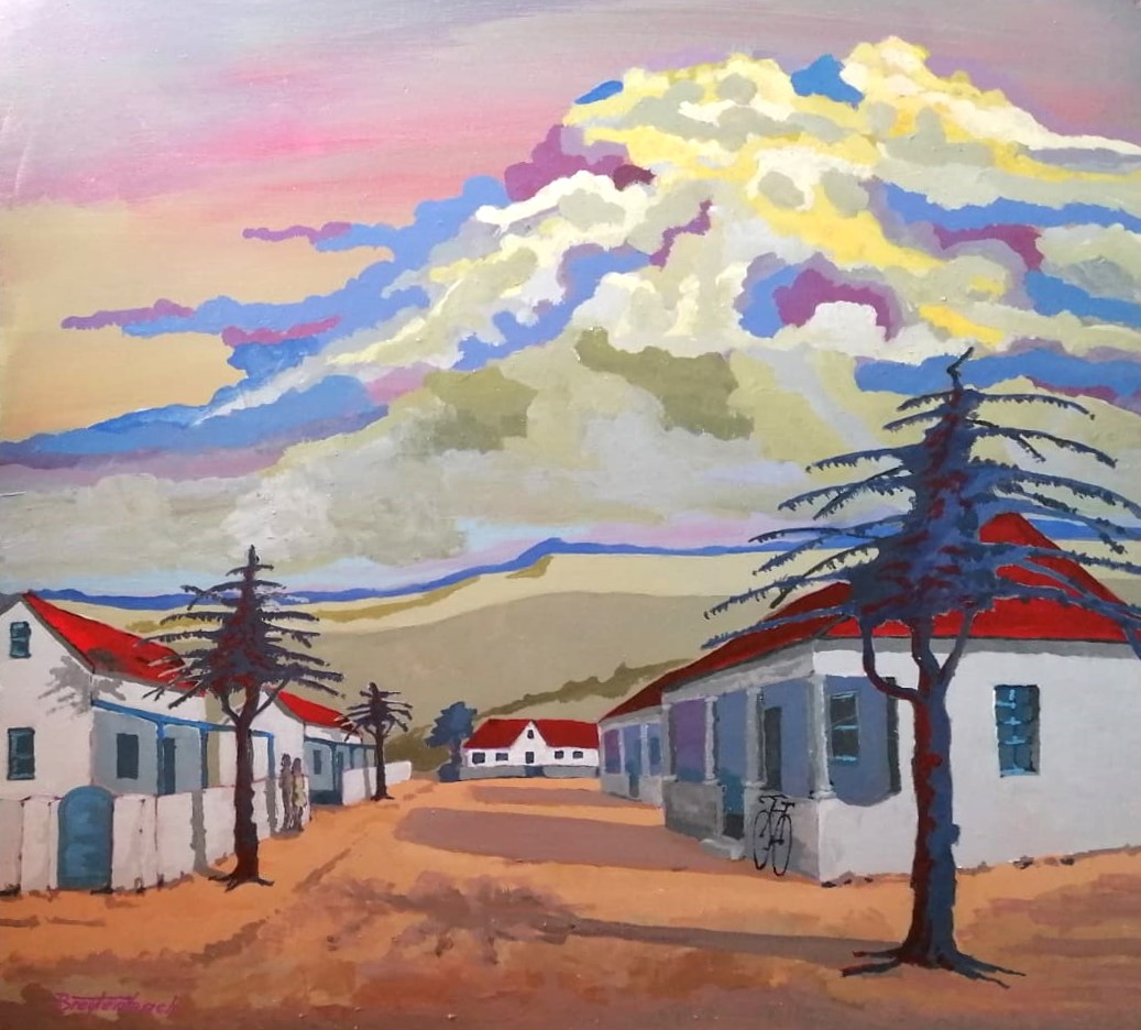 Amazing Landscape Acrylic on Board by Andre Breytenbach 1 Acrylic on Board by Andre Breytenbach