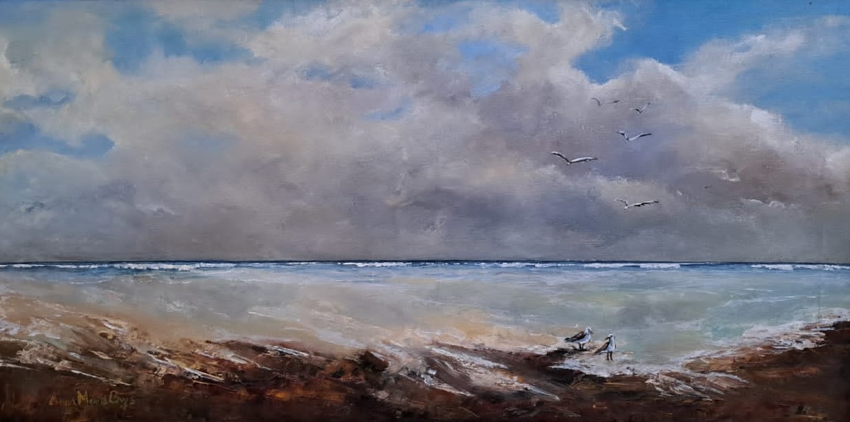 Beautiful Seascape Oil Painting by Anna Mare Buys 1 Beautiful Seascape Oil Painting by Anna Mare Buys