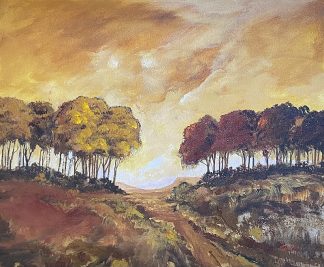 Landscape by Cornelius Bosch 500 x 600mm