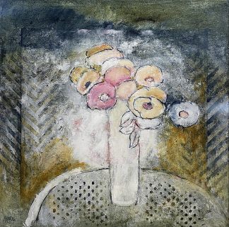 Spotted table by Michael Heyns 850 x 850mm