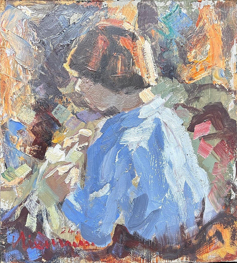 Needlework by Hennie Niemann Snr 215 x 200mm