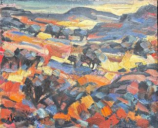 Landscape by Hennie Niemann Snr 270 x 325mm