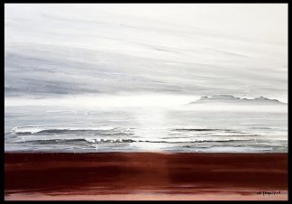 Faith over fear by Lee Templeton 700 x 1000mm