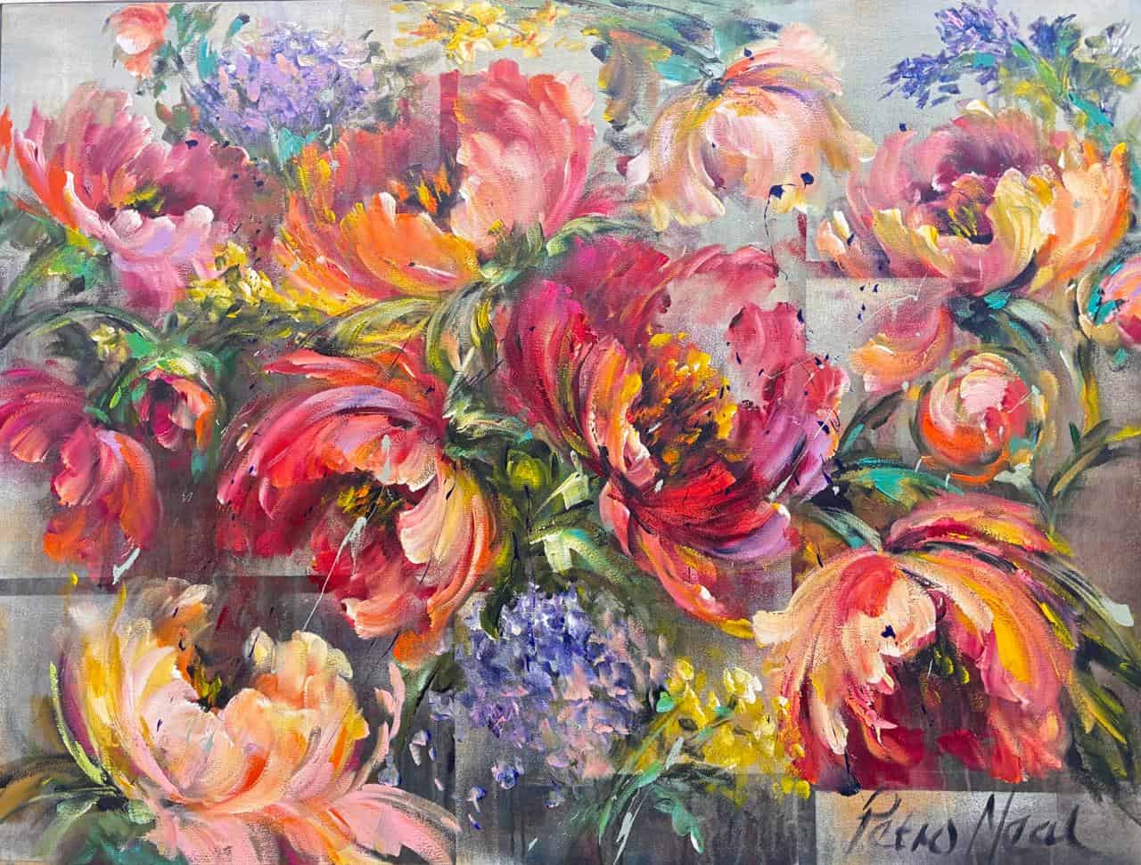 Bright flowers by Petro Neal 1230x930mm 1 Petro Neal