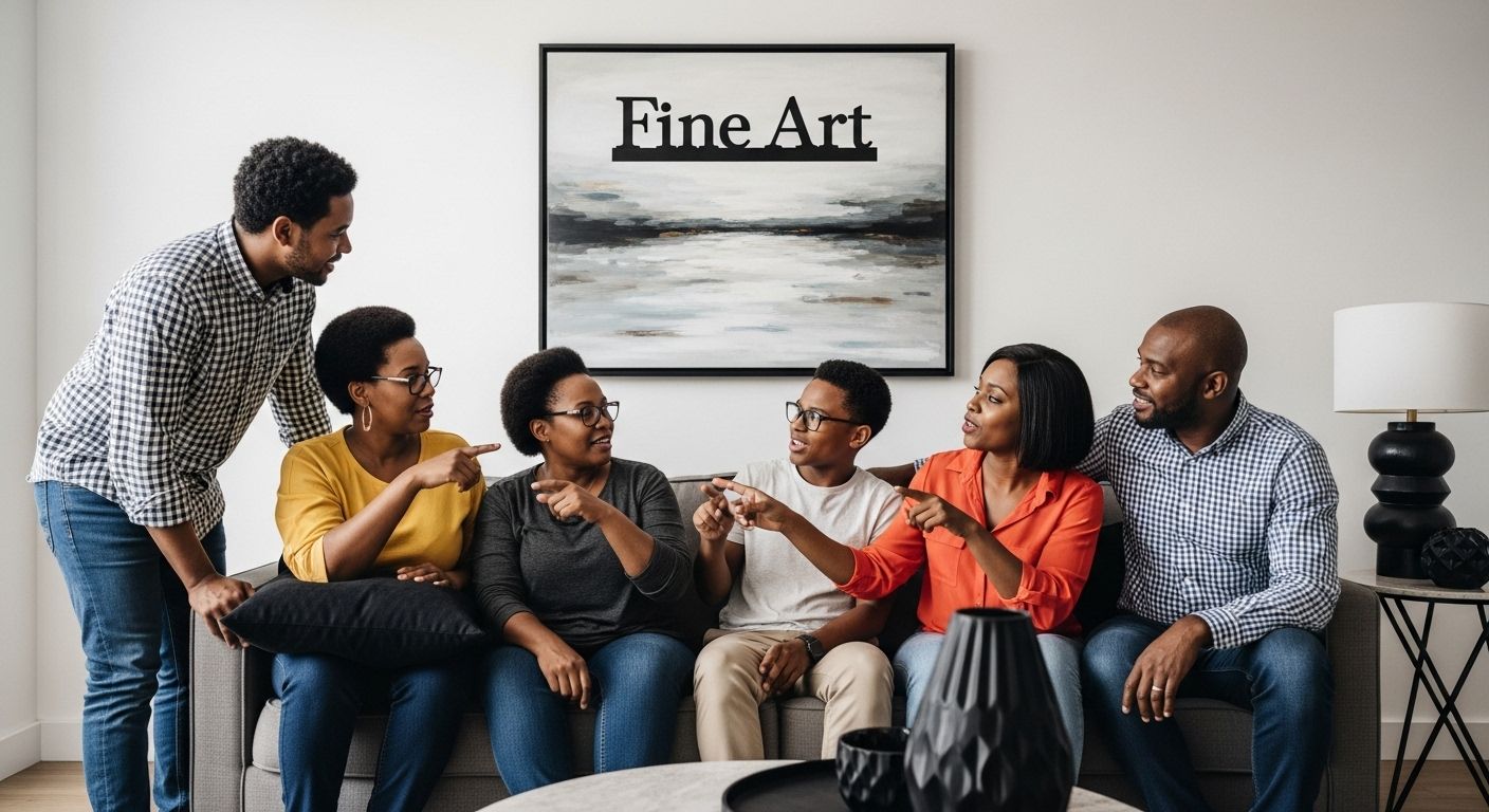 fine art living room