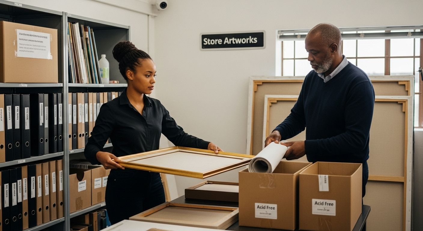 artwork storage South Africa