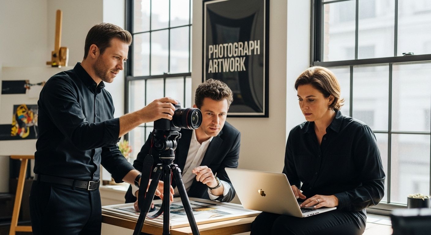 how to photograph artwork