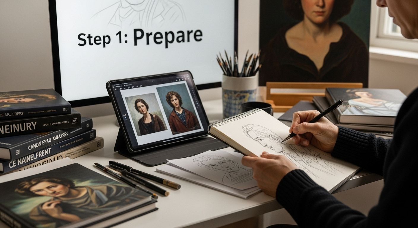 analyzing art step by step