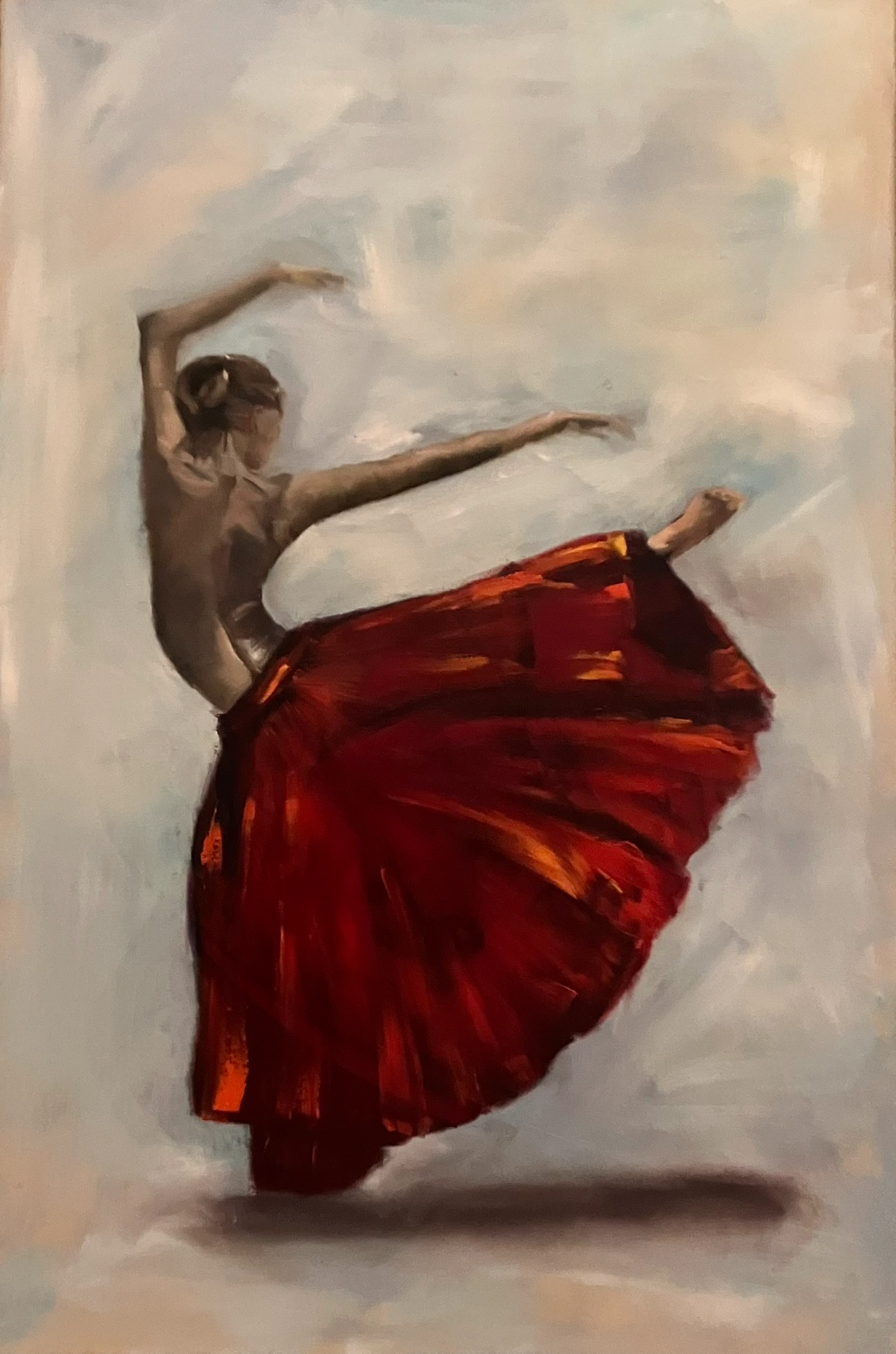 Ballet Dancer Ballet Dancer Oil Painting