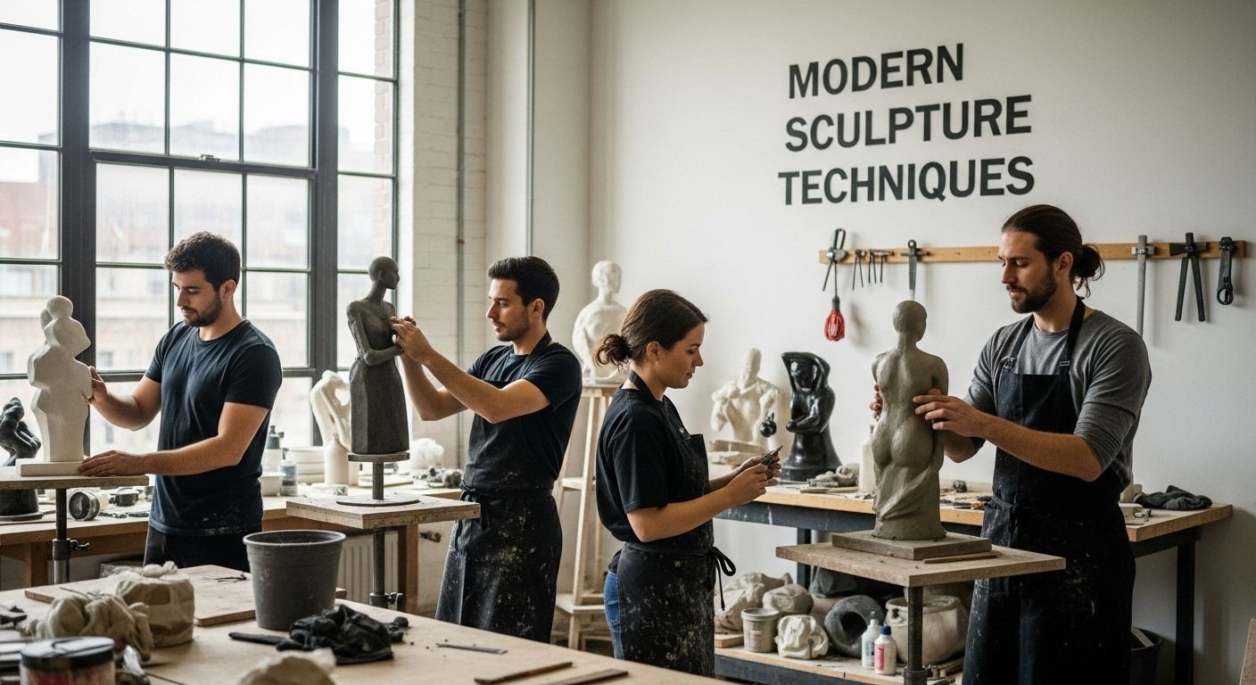 modern sculpture workshop