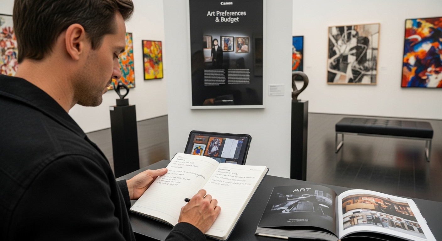 art purchasing process