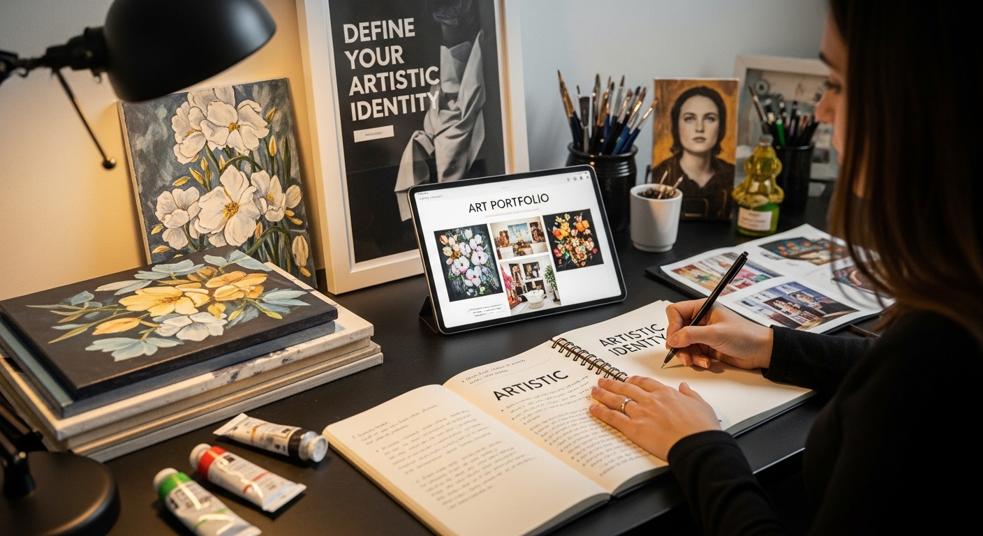 art portfolio creation