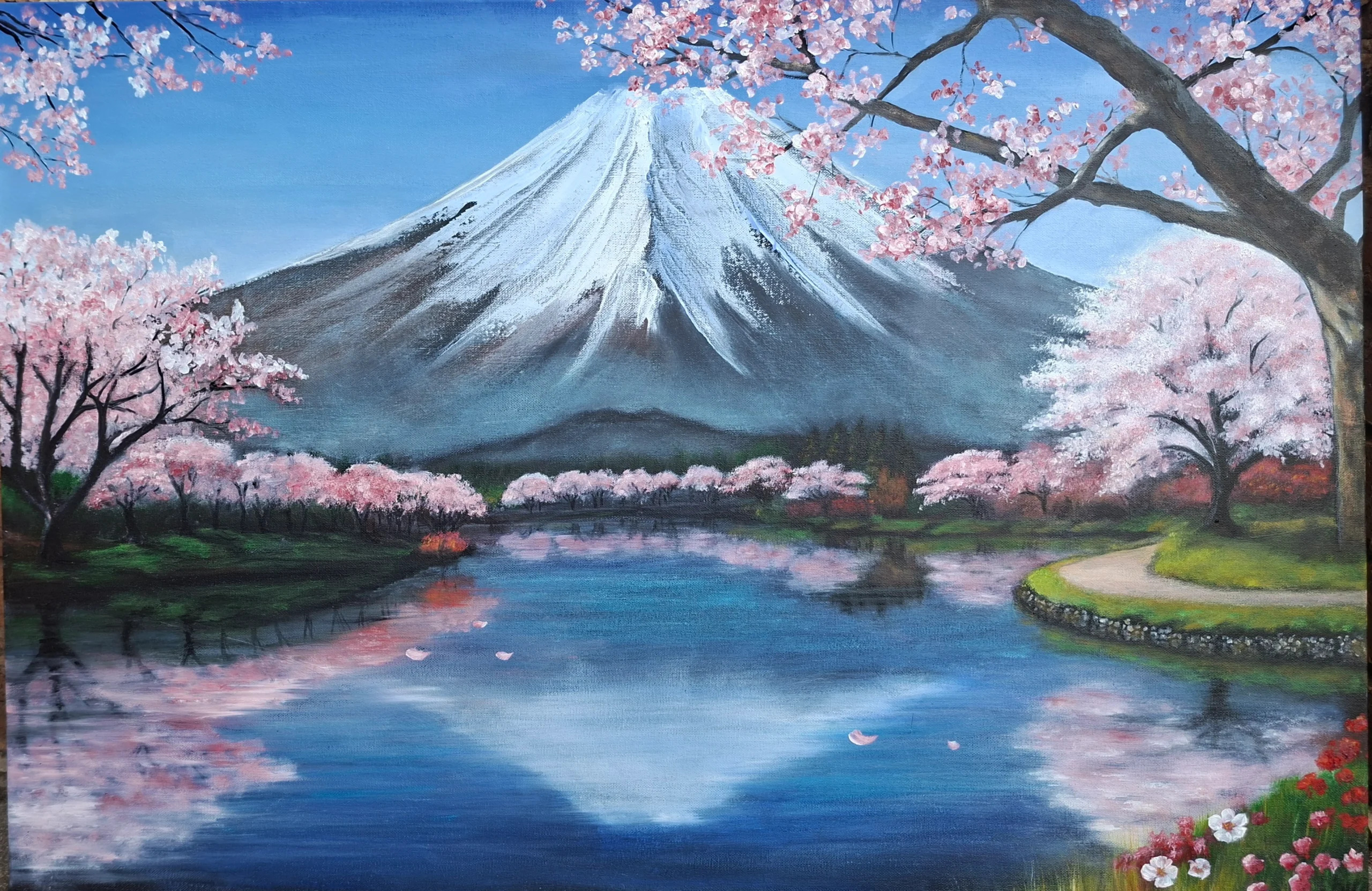 The Clear View - Original Oil Painting by Lizelle van Tonder 1 The Clear View - Original Oil Painting by Lizelle van Tonder