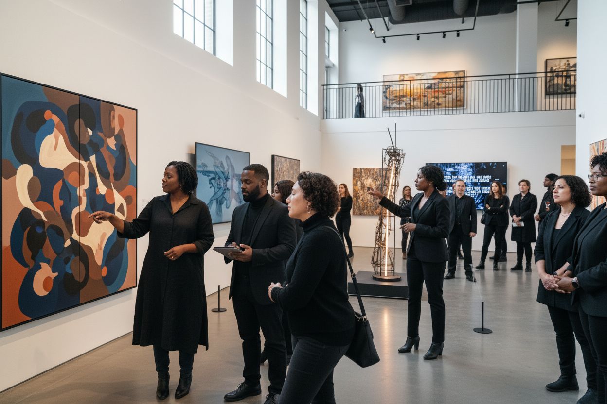 contemporary black artists, gallery, appreciation