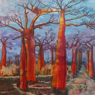 Acrylic Painting by Cilla Lowen